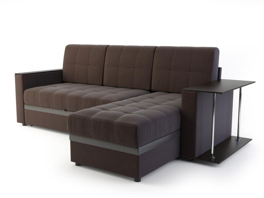 Диван с выдвижным столиком