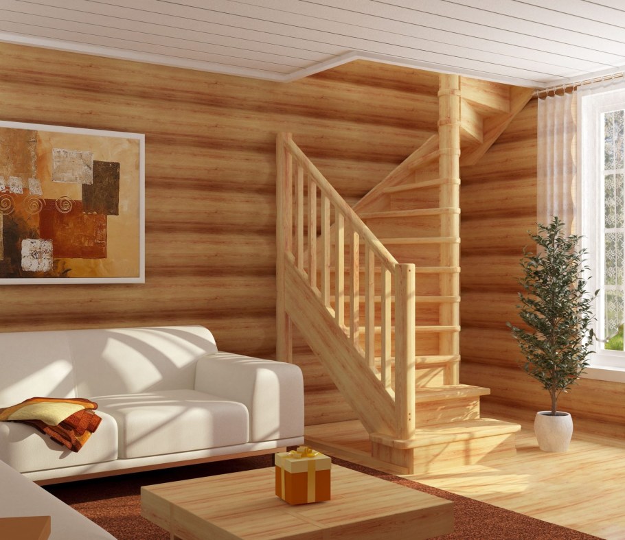 Лестница лс-05м сосна