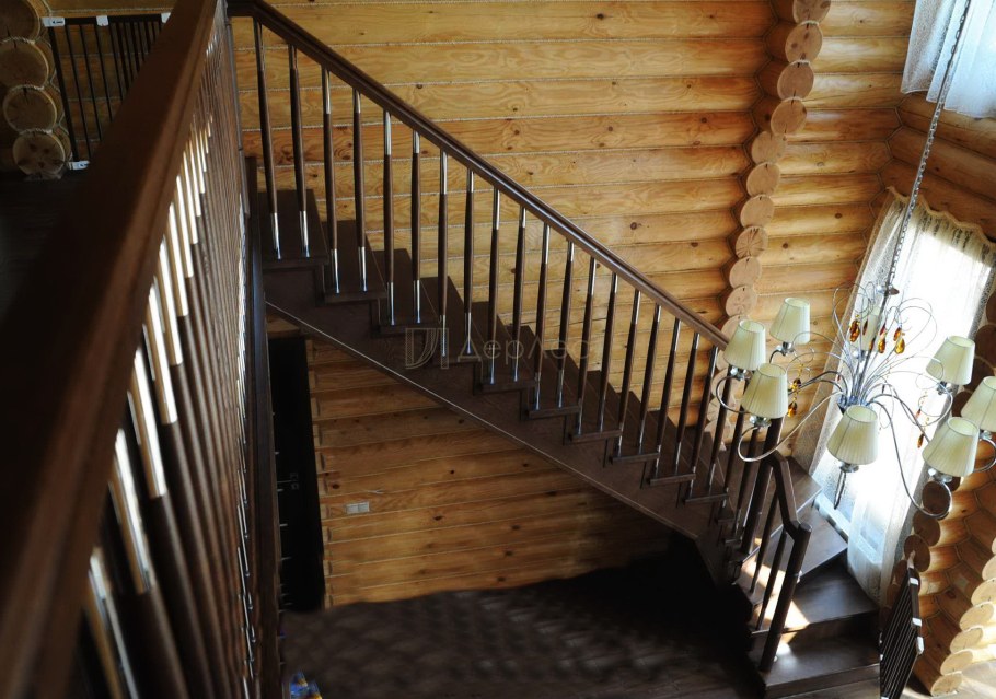 Лестница к-022м л сосна (6 уп)