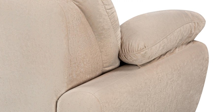 Диван Эвита флок бежевый