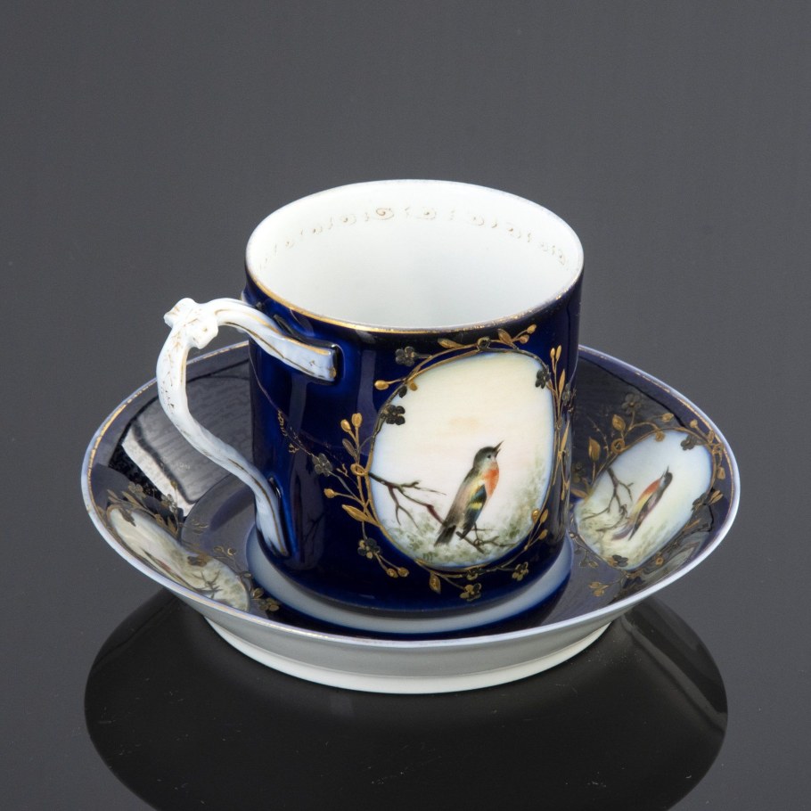 Чайная пара Гарднер 19 века