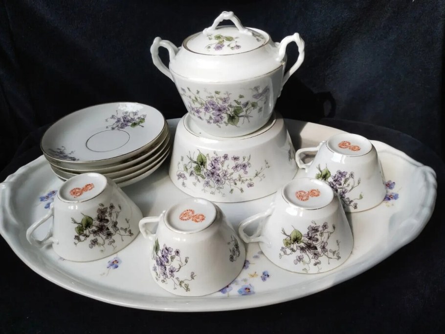 Чайный сервиз опаловый Гарднер