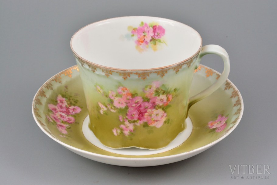 Кофейная пара фарфор