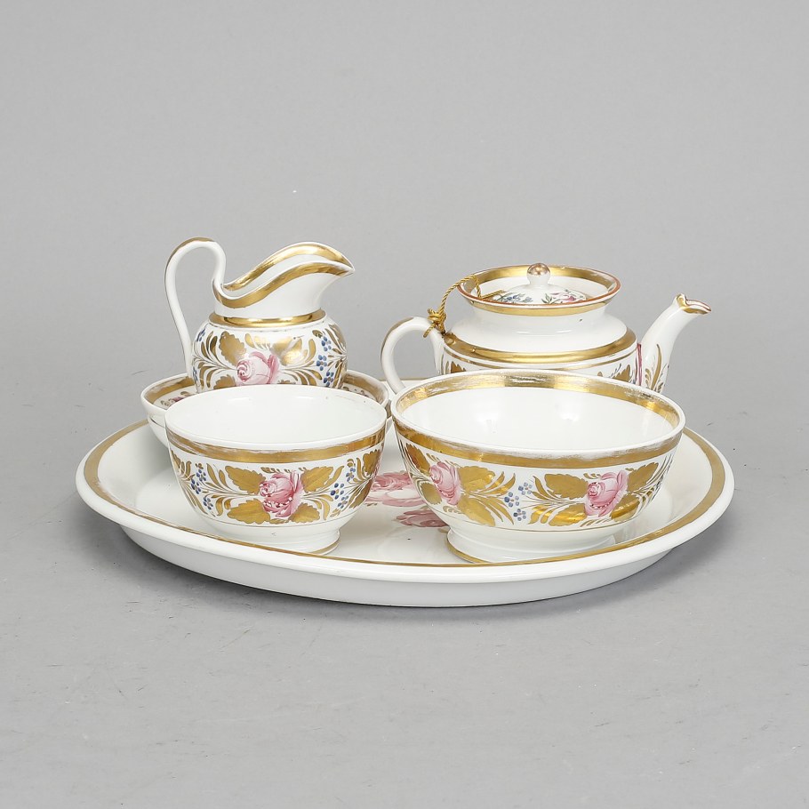 Ваза кобальт позолота ф-ка Гарднера в Вербилках