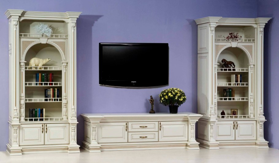 Стенка под телевизор классика