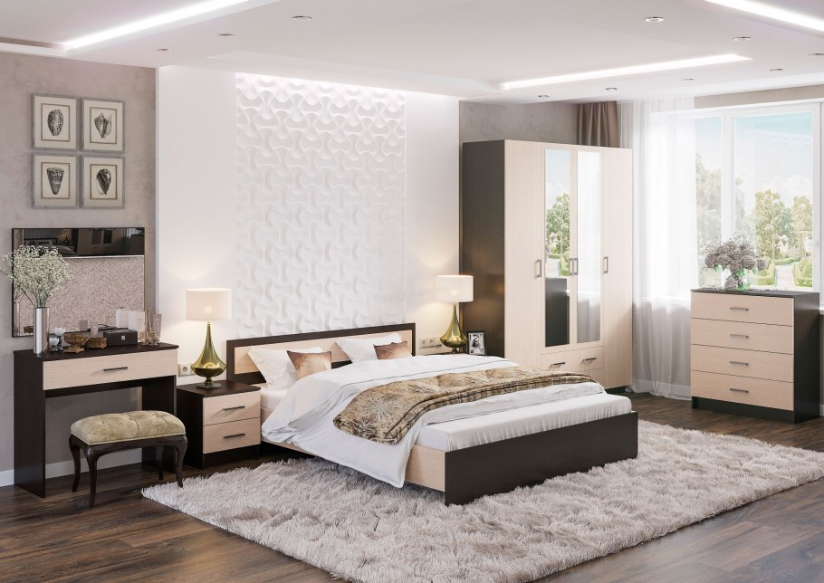 Гармония венге Стендмебель спальня