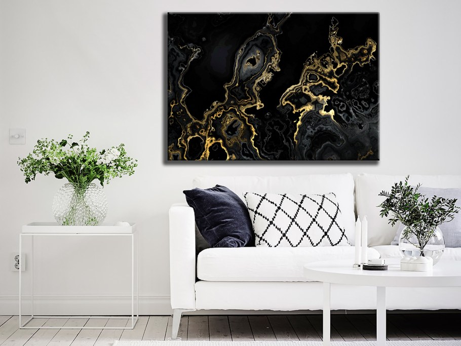 Стеклянное панно с подсветкой