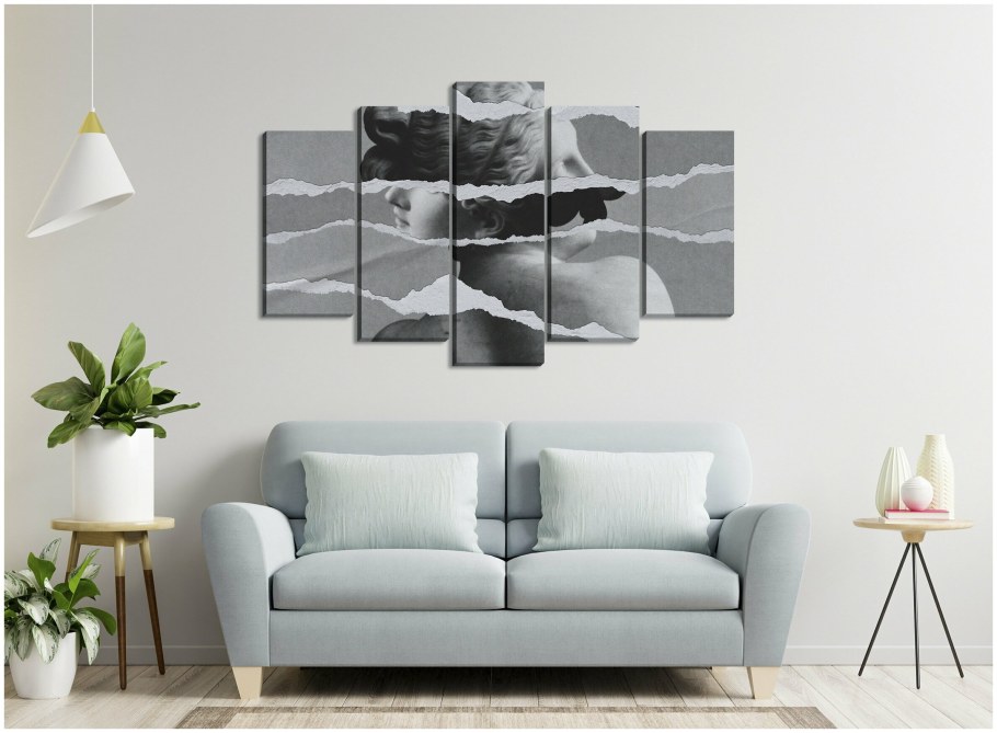 Картина со звуком водопада и пением птиц