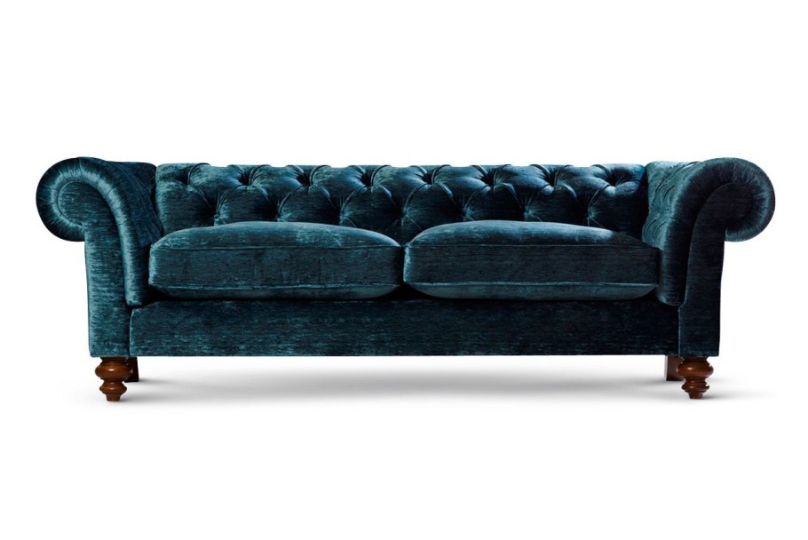 Бархатный диван Честер