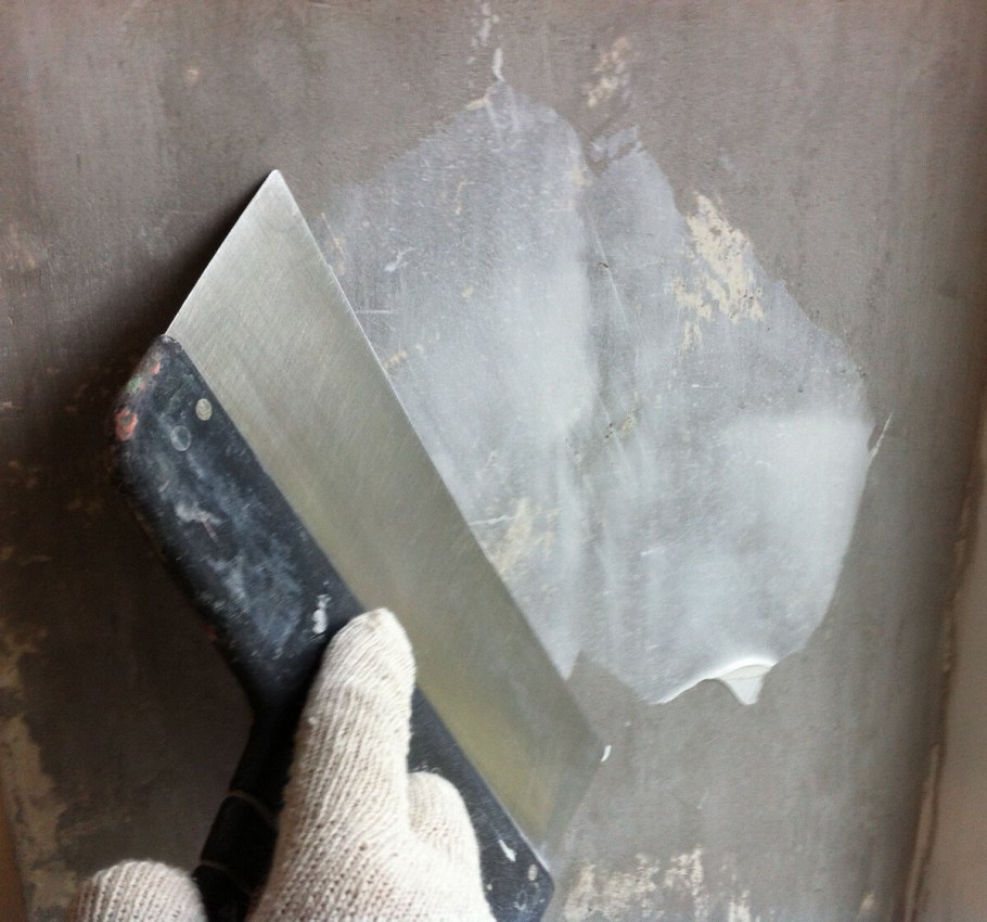 Шпатлевание стен