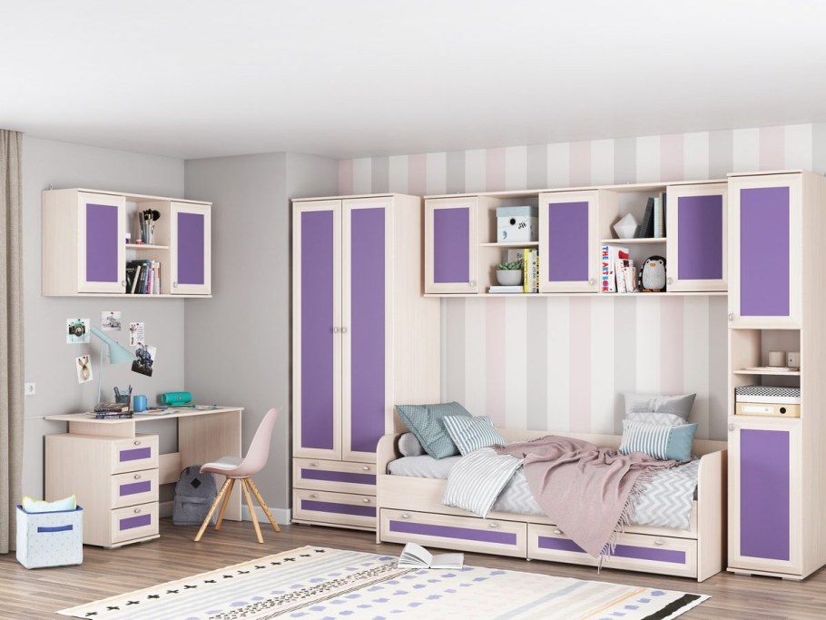 Детская модульная мебель Бриз