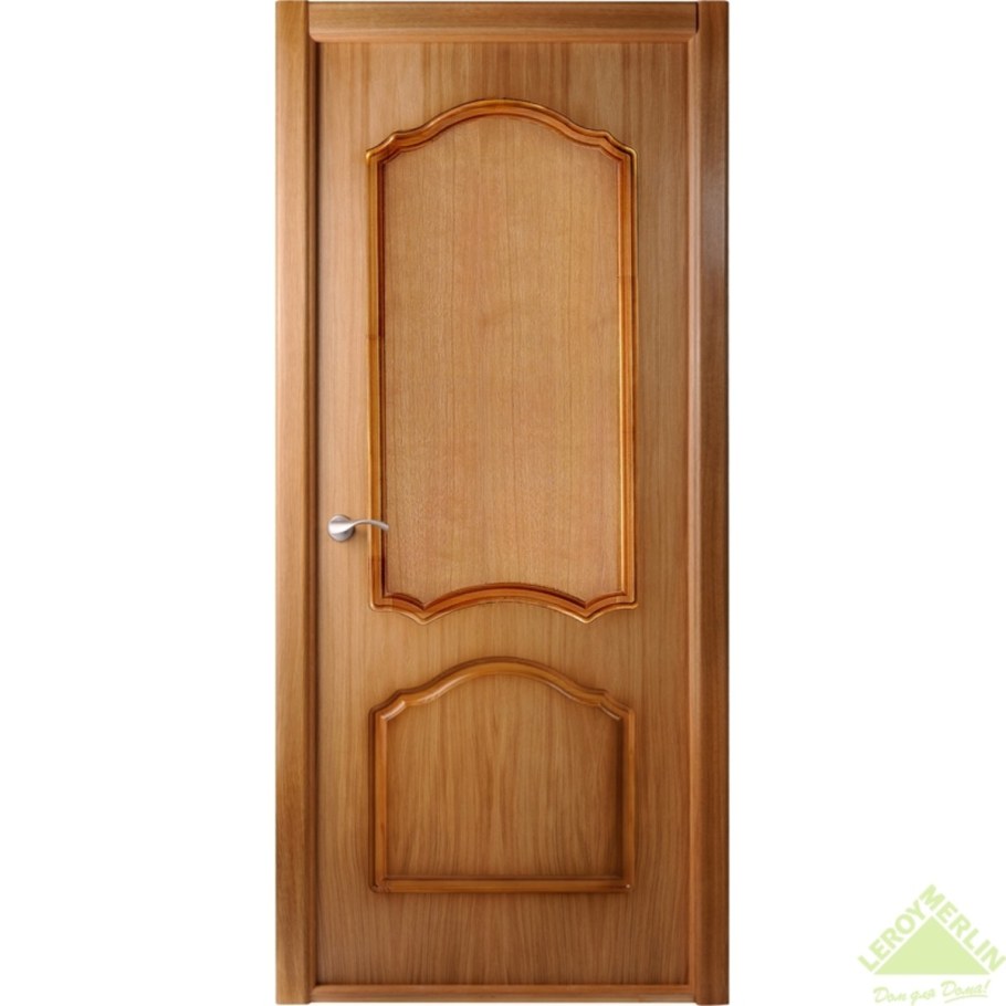 Дверное полотно Каролина глухое (сосна)