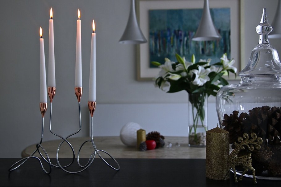 Black+Blum подсвечник loop от Black+Blum 20 х 13 х 28 см