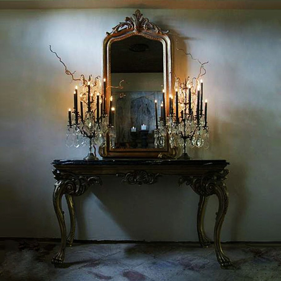 Стиль в интерьере с канделябрами