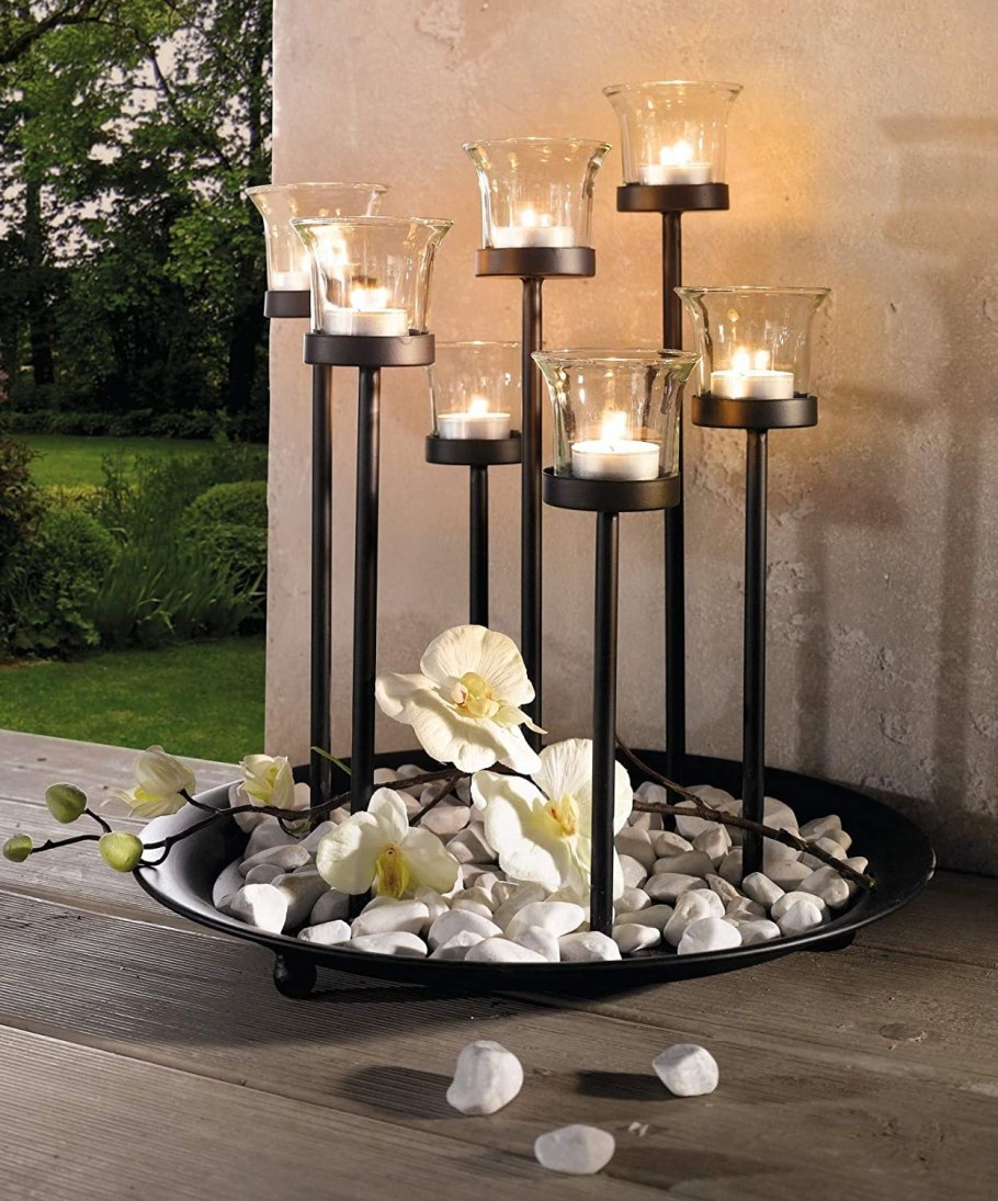 Подсвечник золотой