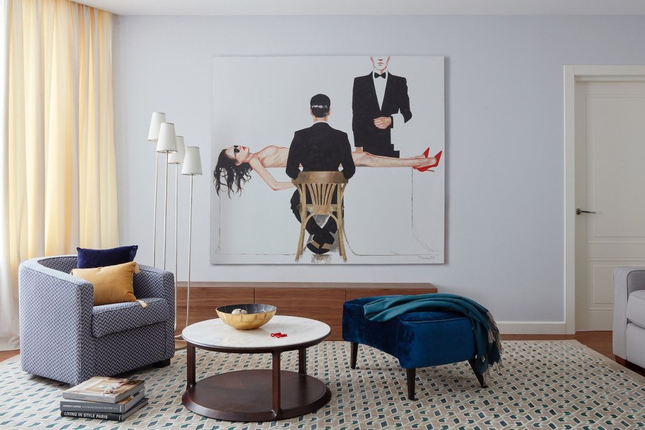 Разна цветная краска стен