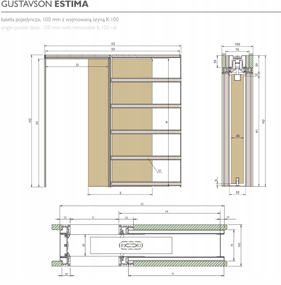 Пенал п600х св-мебель