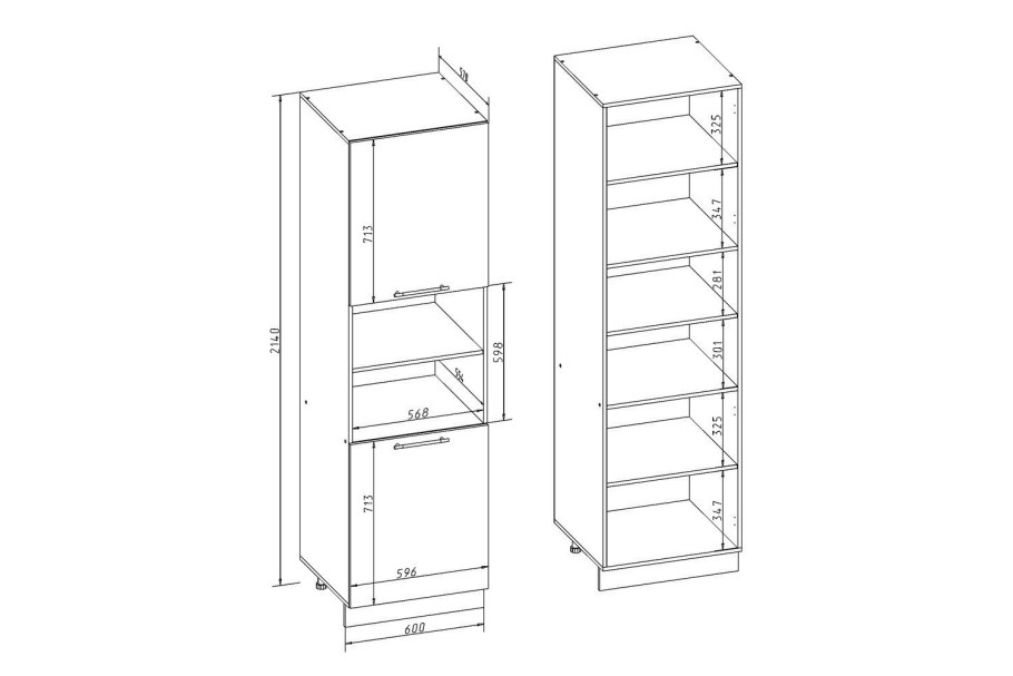 Двери пеналы Casseton