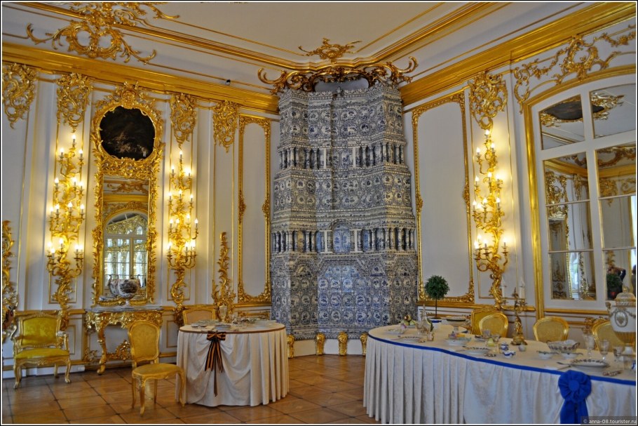 Арабесковый зал Екатерининского дворца
