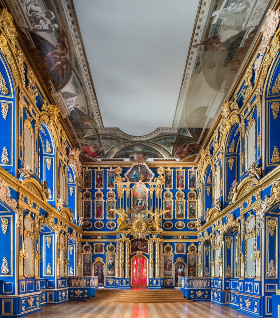 Екатерининский дворец в Царском селе внутри