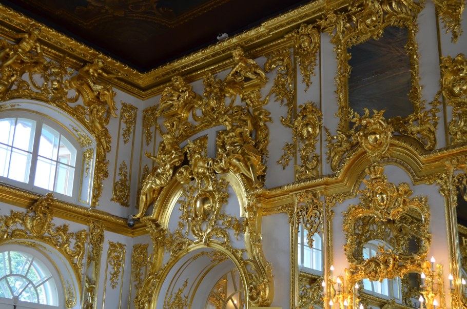 Большой зал Екатерининского дворца в Царском селе