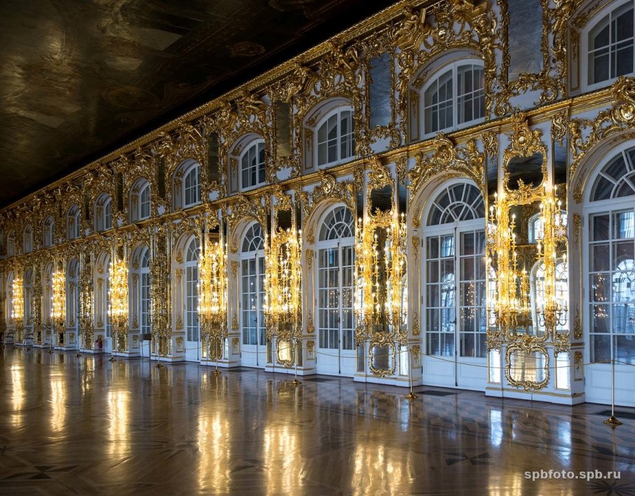 Екатерининский дворец в Царском селе (1757 г.)