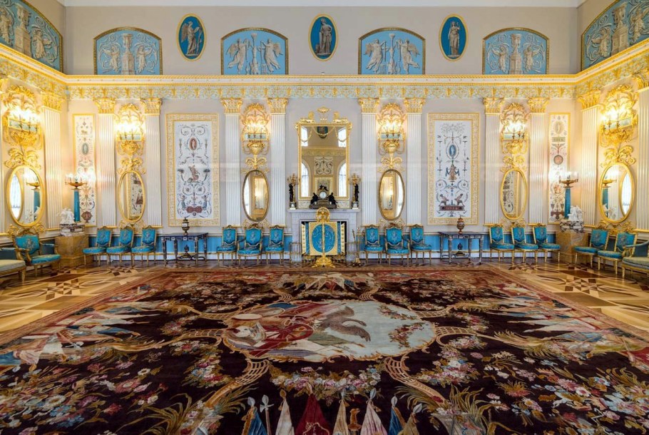 Арабесковый зал Екатерининского дворца