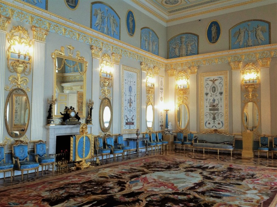 Арабесковый зал Екатерининского дворца