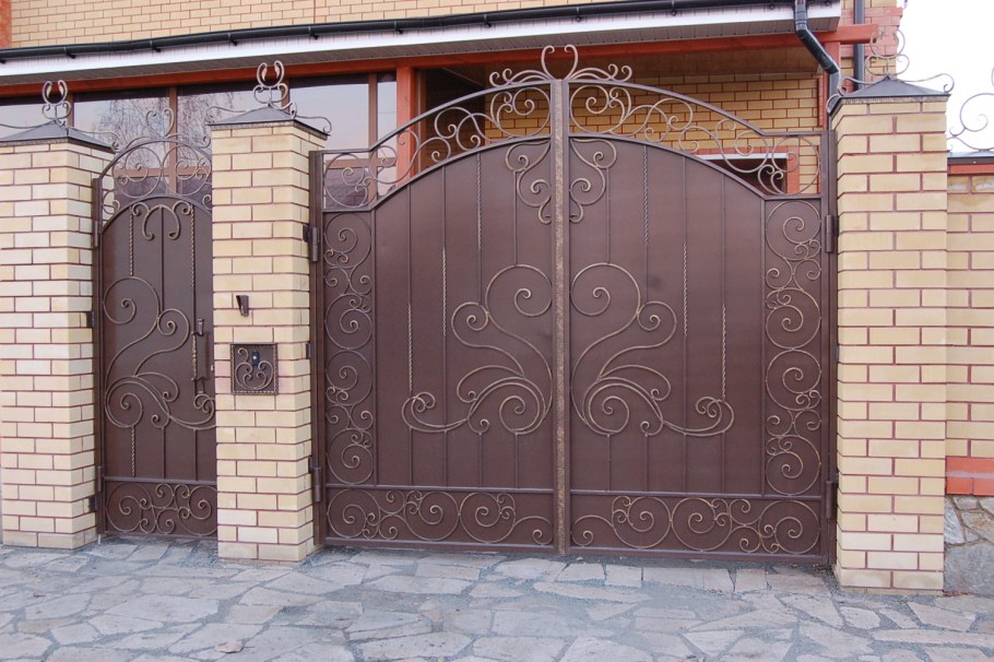 Ворота 1800мм калитка 1000мм