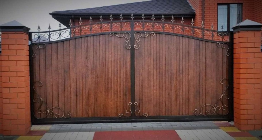 Ворота с калиткой
