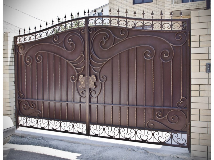 Ворота Протект ковка