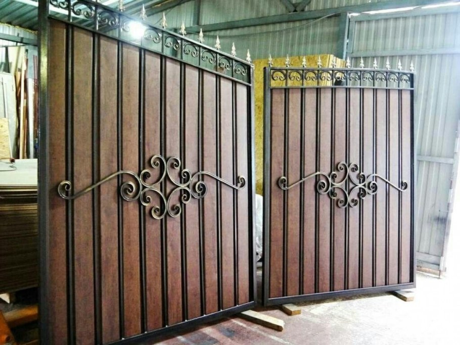 Металлопрофильные ворота