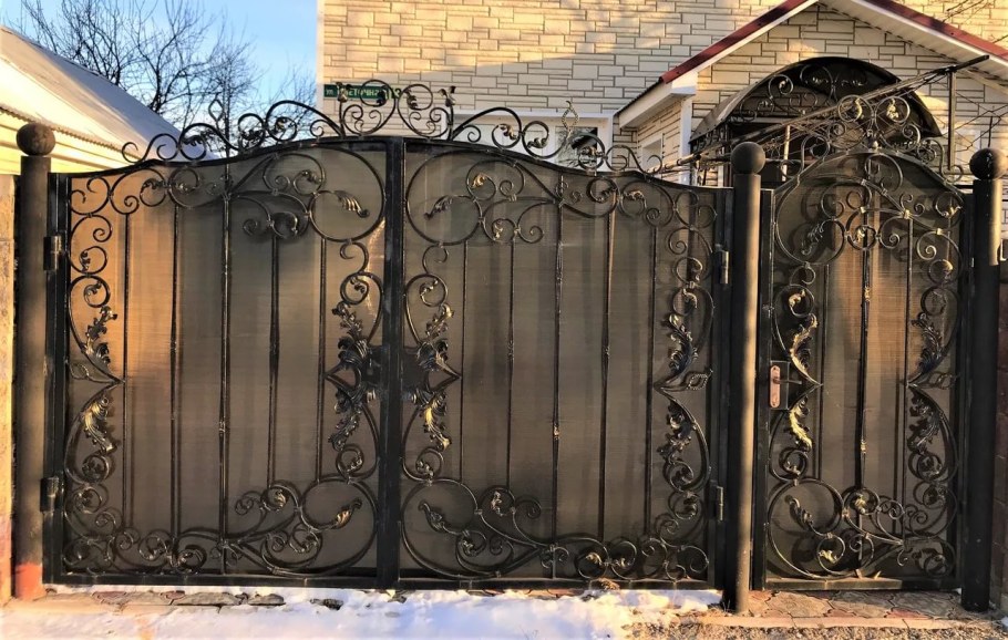 Кованые ворота Сикард
