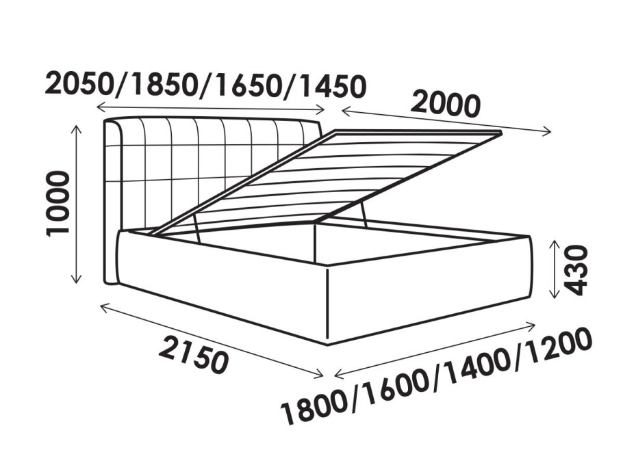 Кровать Ника 424 схема сборки