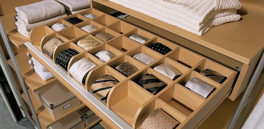 Ящик для галстуков и ремней