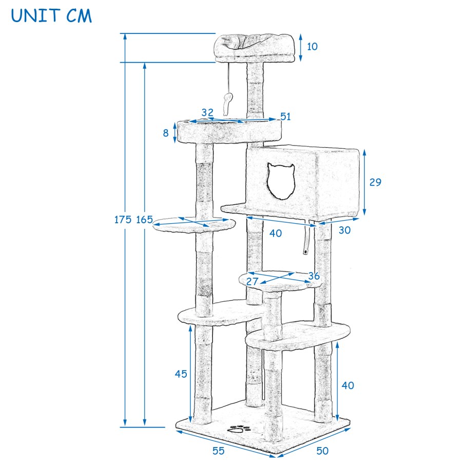 Игровой комплекс для Мейн куна чертеж