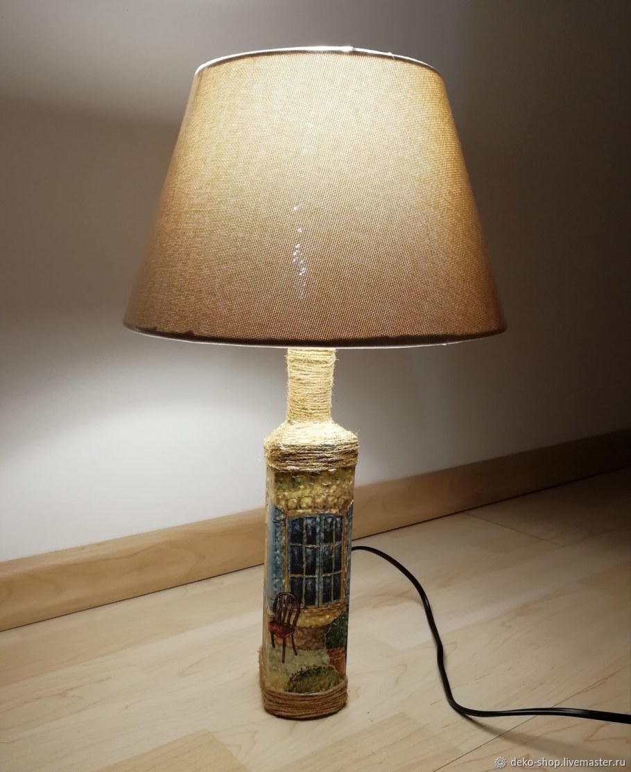 Настольный светильник Рыбак