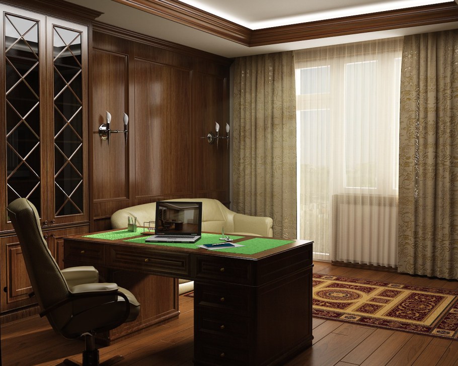 Интерьер рабочего кабинета