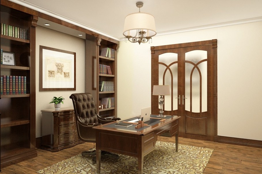 Интерьер кабинета Рэма Вяхирева