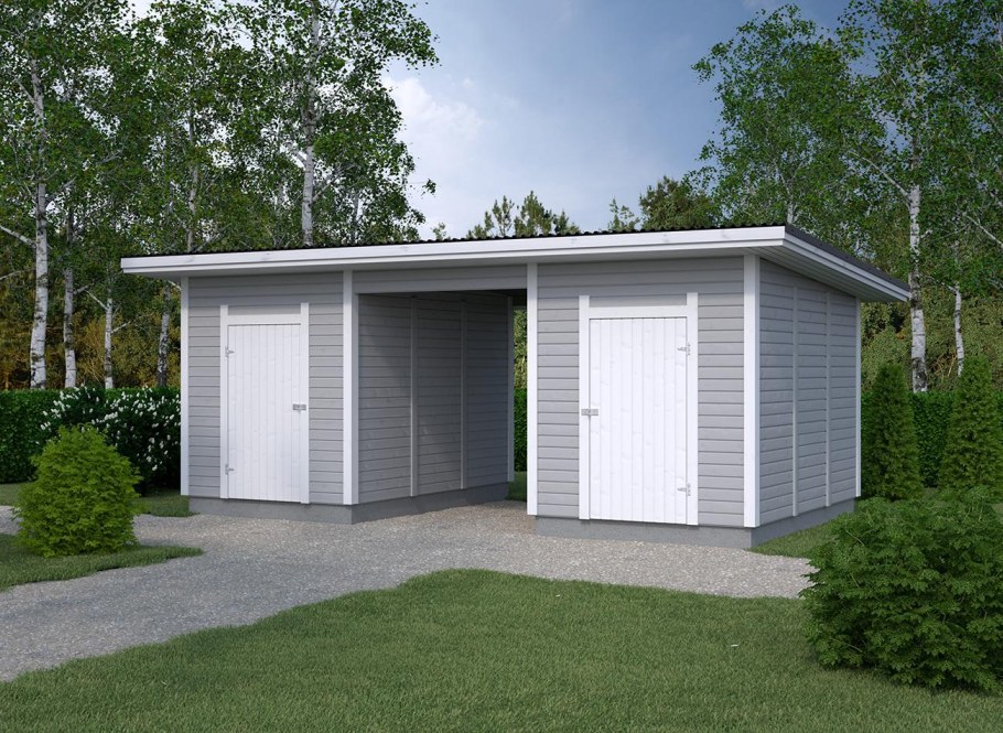 Хозблок 7х3 односкатный