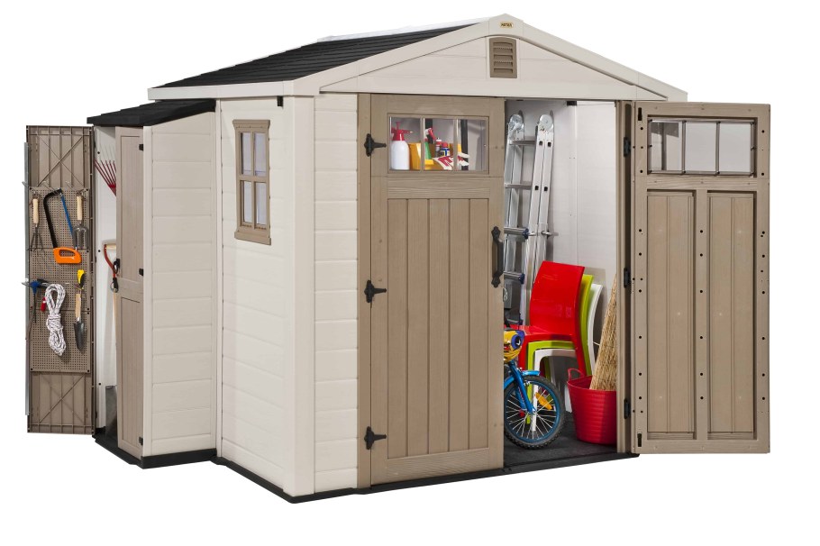 Пластиковые сараи хозблоки и гаражи из пластика