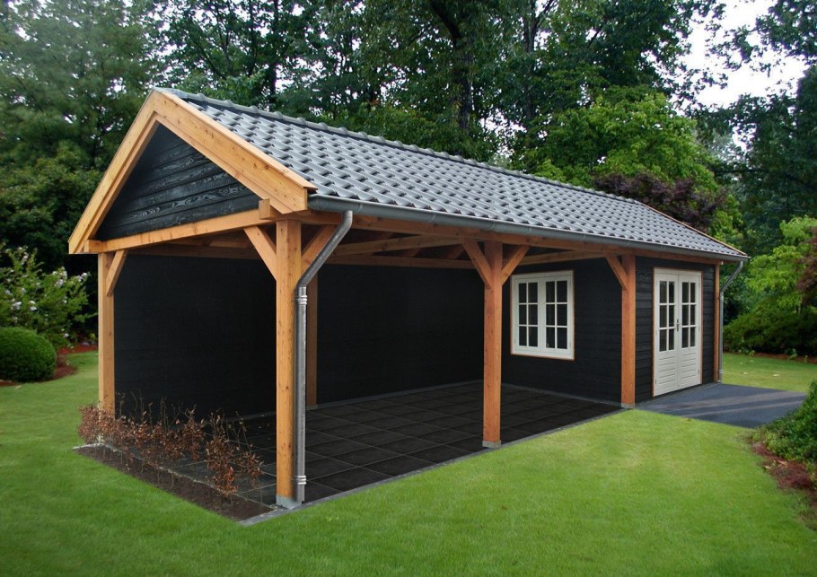 Хозблок в скандинавском стиле