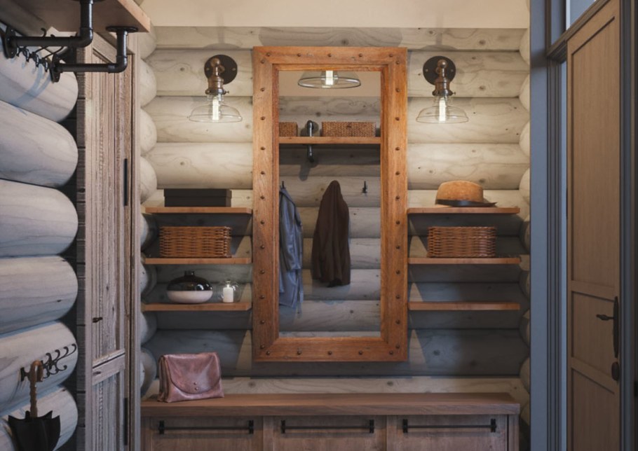 Прихожая в бане