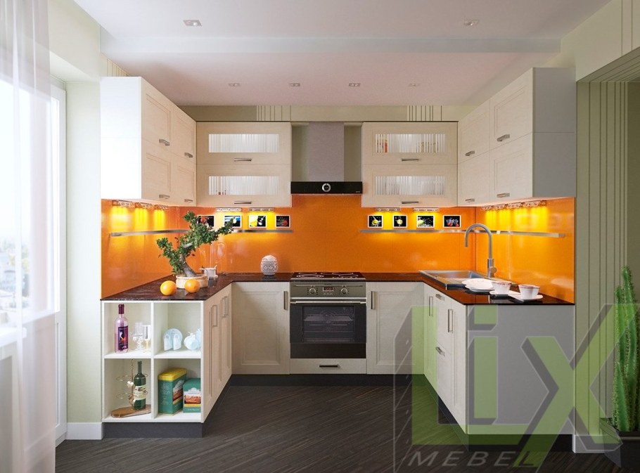 П-образная кухня