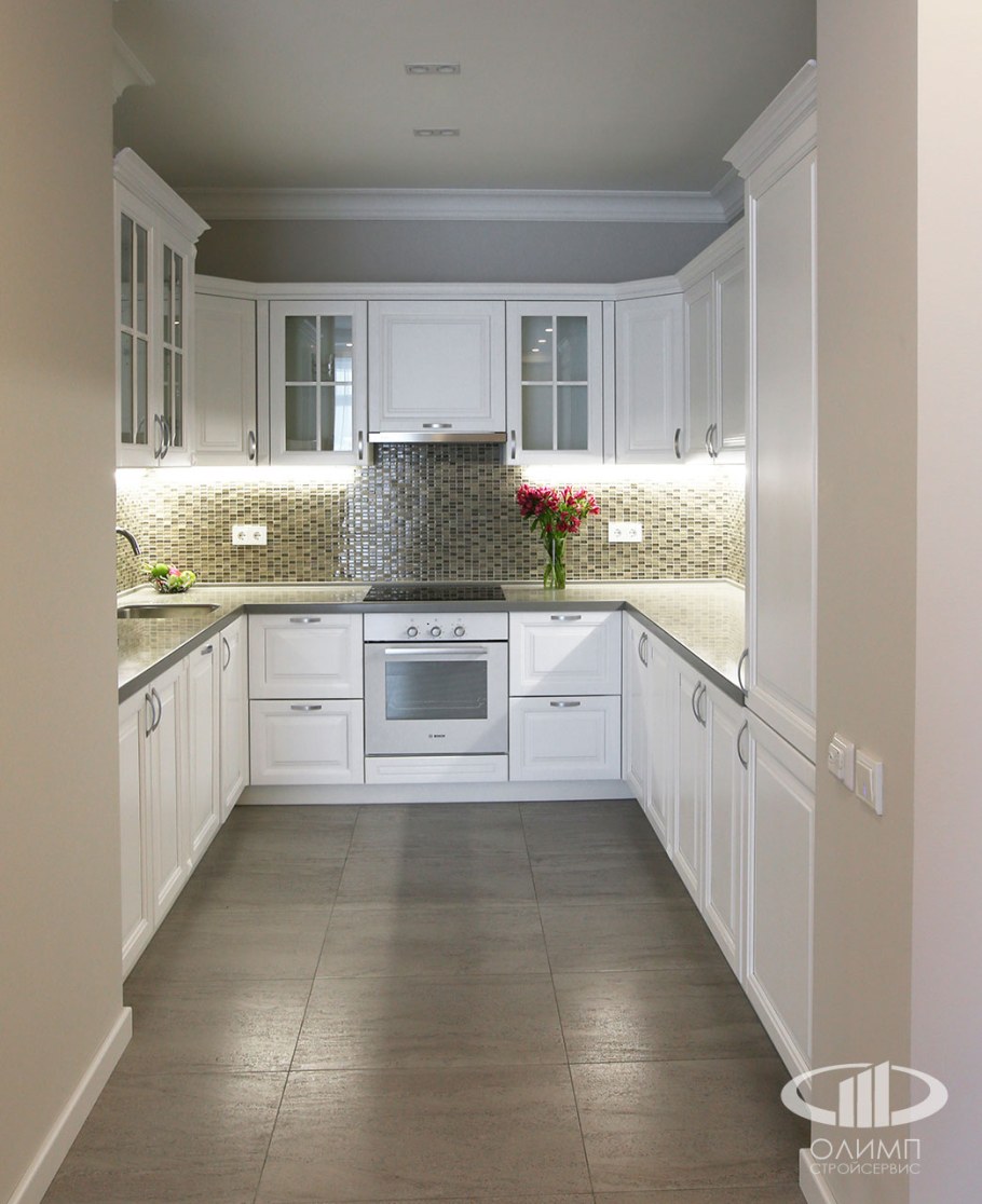 Кухни буквой г Неоклассика