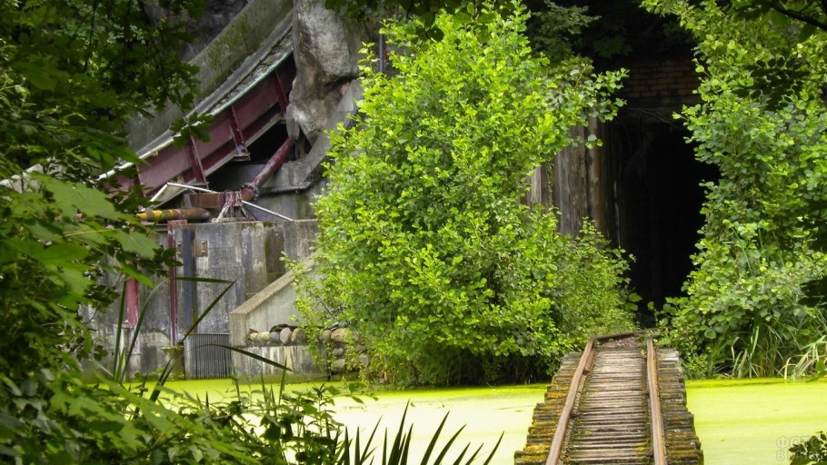 Заброшенный заброшенный парк Дисней