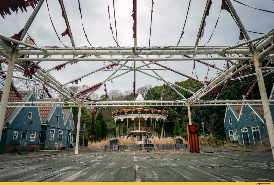 Парк аттракционов Магнитогорск заброшенный