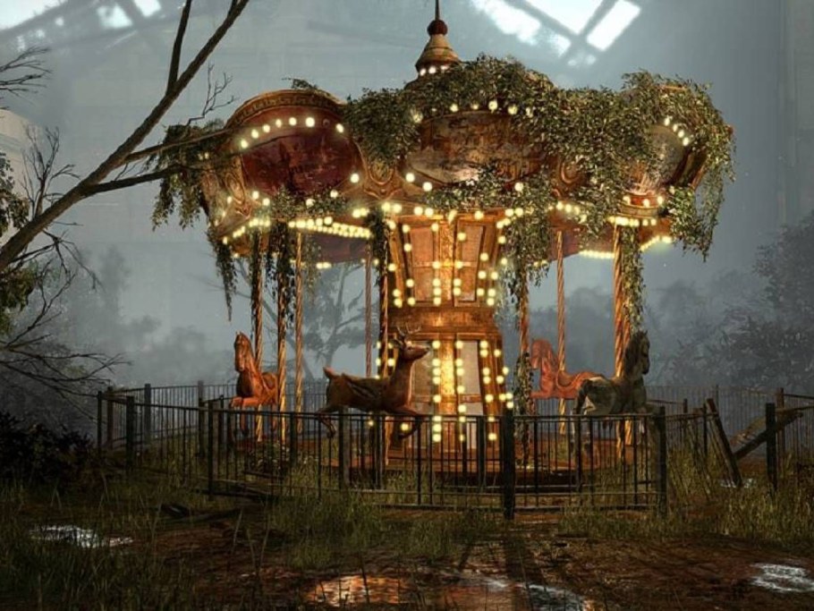 Заброшенный парк Карусель