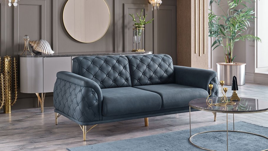 Гарнитур Кинг сайз спальный черный цвет