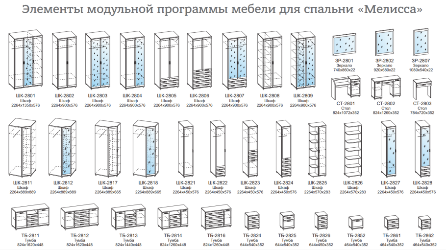 Стенка Мелисса Лером венге